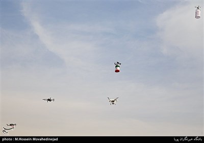 دومین همایش سراسری «پرواز دسته‌جمعی پهپادها» به‌مناسبت چهل و دومین سالگرد پیروزی انقلاب اسلامی