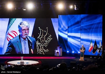 سخنرانی سیدعباس صالحی وزیر فرهنگ و ارشاد اسلامی در مراسم اختتامیه سی و نهمین جشنواره فیلم فجر