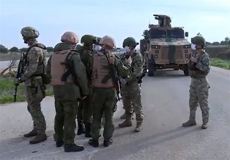 سوریه| نشست افسران روس و ترک در مرز سوریه و ترکیه