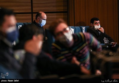 محمدمهدی دانی رئیس باشگاه خبرنگاران تسنیم در اختتامیه نخستین جشنواره شهید بهشتی
