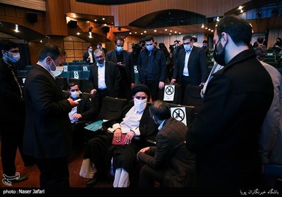 حجت‌الاسلام مرتضوی‌مقدم رئیس دیوان عالی در اختتامیه نخستین جشنواره شهید بهشتی