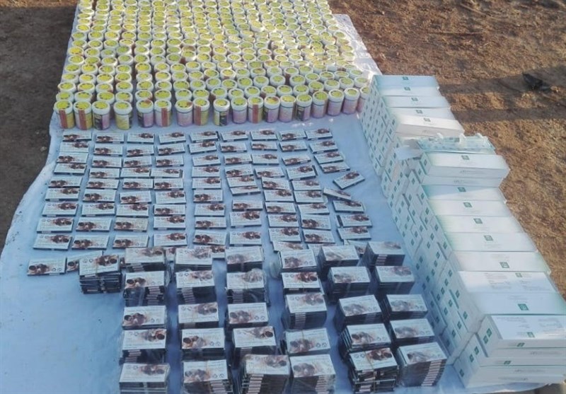 محموله داروی قاچاق با تلاش تیپ امام صادق(ع) بوشهر به ارزش 7 میلیارد ریال کشف شد