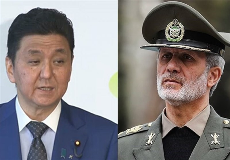 گفتگوی تصویری وزرای دفاع ایران و ژاپن/ تأکید بر لزوم گسترش و تعمیق همکاری‌های دو جانبه