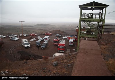 ریزش بخشی از معدن مگنز روستای ونارچ قم