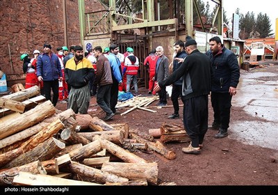 ریزش بخشی از معدن مگنز روستای ونارچ قم