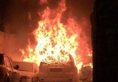 کرانه باختری| شهرک‌نشینان صهیونیست یک خودروی فلسطینی را به آتش کشیدند