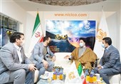 حضور نماینده تبریز در غرفه شرکت مس