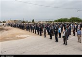 تشییع پیکر پدر وزیر اطلاعات - لامرد