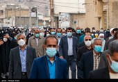 تشییع پیکر پدر وزیر اطلاعات - لامرد