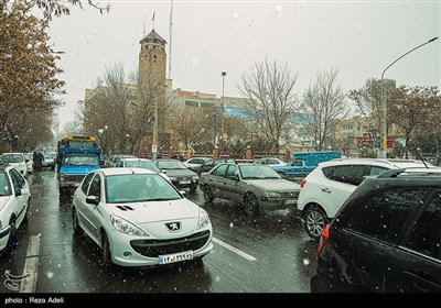 آخرین نفس های زمستان در تبریز