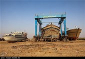 سرمایههایی که یکی پس از دیگری نابود میشوند / بزرگترین کارگاه لنجسازی خوزستان در آستانه تعطیلی قرار گرفت + تصاویر