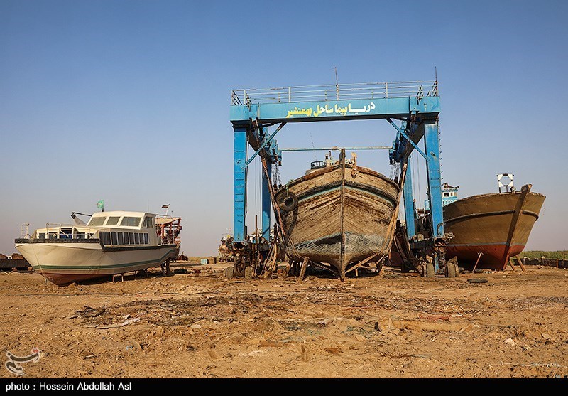 سرمایه‌هایی که یکی پس از دیگری نابود می‌شوند / بزرگ‌ترین کارگاه لنج‌سازی خوزستان در آستانه تعطیلی قرار گرفت + تصاویر