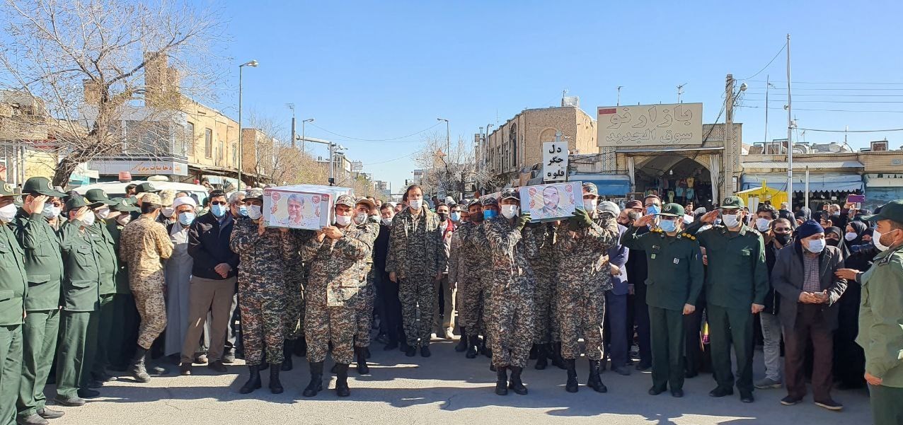 کمیته جستجوی مفقودین ستاد کل نیروهای مسلح , سردار سید محمد باقرزاده , شهید , شهدای دفاع مقدس , شهدای گمنام , دفاع مقدس , تشییع شهدا , 