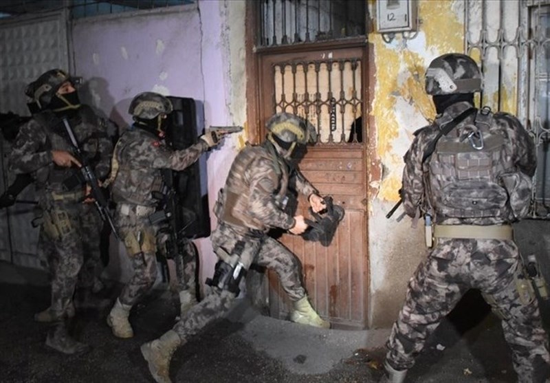 عملیات نیروهای امنیتی ترکیه علیه عناصر داعش در آنکارا