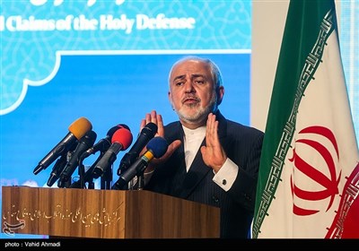 سخنرانی محمدجواد ظریف وزیر امور خارجه در همایش مطالبات حقوقی بین‌المللی دفاع مقدس