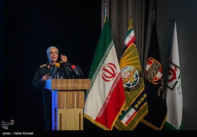 سخنرانی سرلشکر محمد باقری رئیس ستاد کل نیروهای مسلح در همایش مطالبات حقوقی بین‌المللی دفاع مقدس