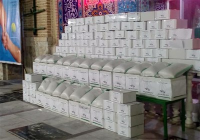 فرزندان شهدا به یاری نیازمندان آمدند؛ توزیع 110 بسته معیشتی در بین نیازمندان+ تصویر