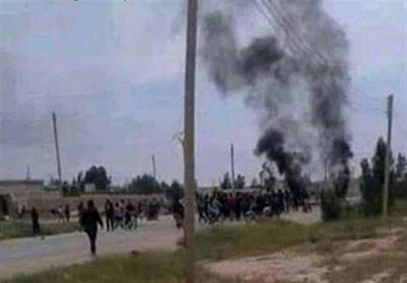 Syrians Protest against US-Backed QSD Militia in Raqqa Countryside