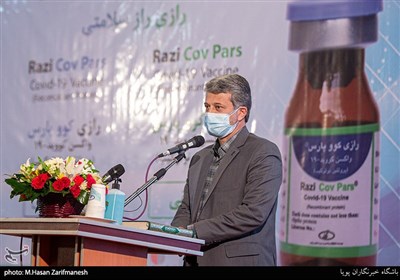 سخنرانی جلیل کوهپایه زاده رئیس دانشگاه علوم پزشکی ایران در آغاز تست انسانی دومین واکسن ایرانی کرونا