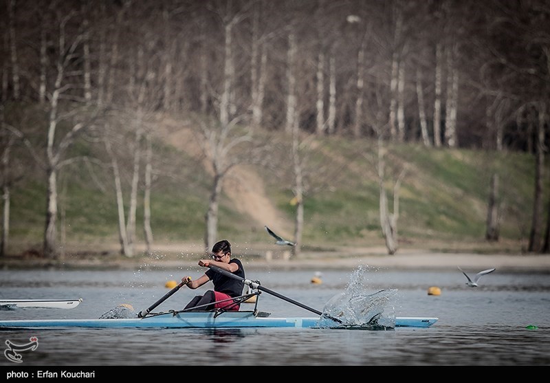 تمدید اردوی تیم ملی آبهای آرام در دریاچه آزادی و بندرانزلی