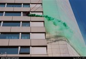 مانور آتش‌نشانی تهران در هتل پارسیان آزادی