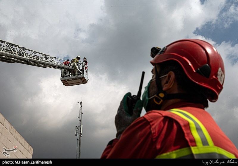 آخرین وضعیت آتش‌نشانان فداکار حادثه دیده در تبریز