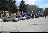 35سری جهیزیه توسط نیروی زمینی سپاه استان اردبیل توزیع شد