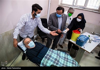 تزریق واکسن کرونا به ایثارگران خوزستانی