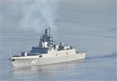 ورود یک ناو جنگی روسیه به پایگاه نظامی-دریایی ترکیه