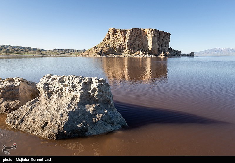 حجم دریاچه ارومیه 37 میلیون متر مکعب کاهش یافت