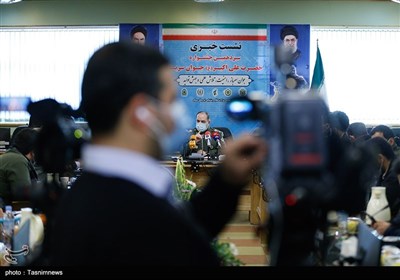 امیر سرتیپ شعبانیان معاون هماهنگ کننده وزیر دفاع در نشست خبری جشنواره جوان سرباز