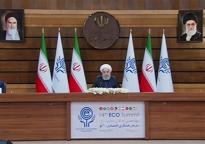  روحانی در اجلاس مجازی اکو: مسیر بازگشت آمریکا به برجام روشن است؛ اگر اراده باشد نیاز به هیچ مذاکره‌ای نیست 