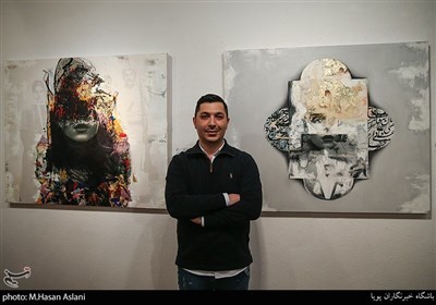 شهروز هاشمی صاحب اثر در چهارمین نمایشگاه آثار هنرمندان معاصر در فرهنگسرای نیاوران