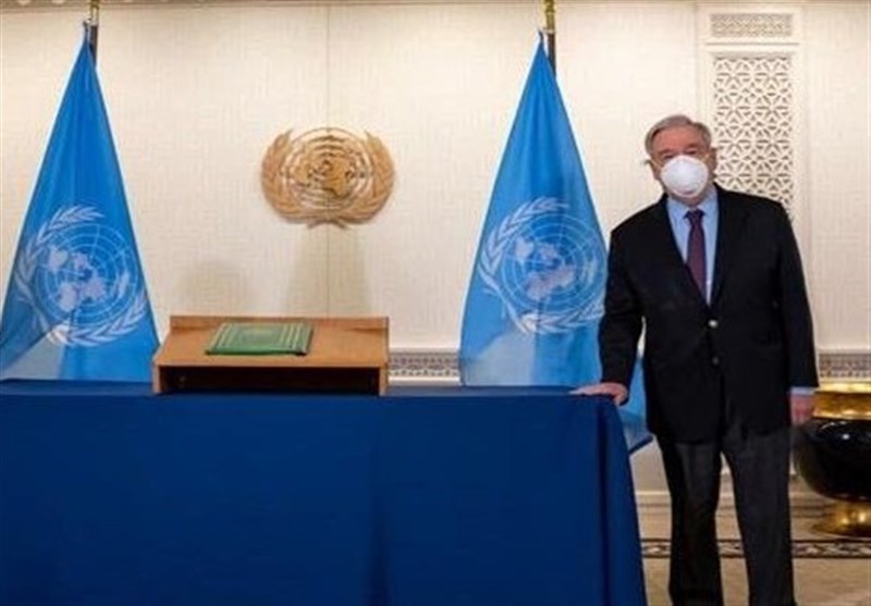 سلام گرم دبیرکل سازمان ملل به رئیس جمهور سوریه