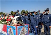 تشییع پیکر خلبان شهید «بیک‌محمدی» در ستاد نیروی هوایی ارتش