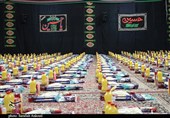 توزیع 1000 بسته معیشتی کمک مؤمنانه کانون‌های بسیج مداحان استان کرمان آغاز شد