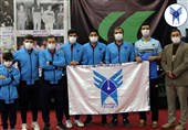 صعود دانشگاه آزاد به نیمه نهایی لیگ برتر تنیس روی میز