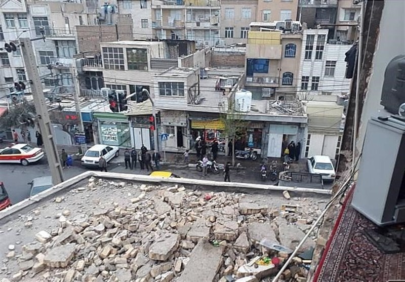 تخریب دیوارهای منزل مسکونی بر اثر انفجار شدید + تصاویر