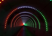 اجرای بزرگترین تونل نوری کشور  به طول 260 متر در بوستان نهج‌البلاغه