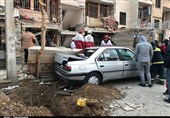 نشت گاز ‌در پاکدشت باز هم حادثه آفرید / 10 مصدوم بر اثر انفجار ساختمان + تصاویر