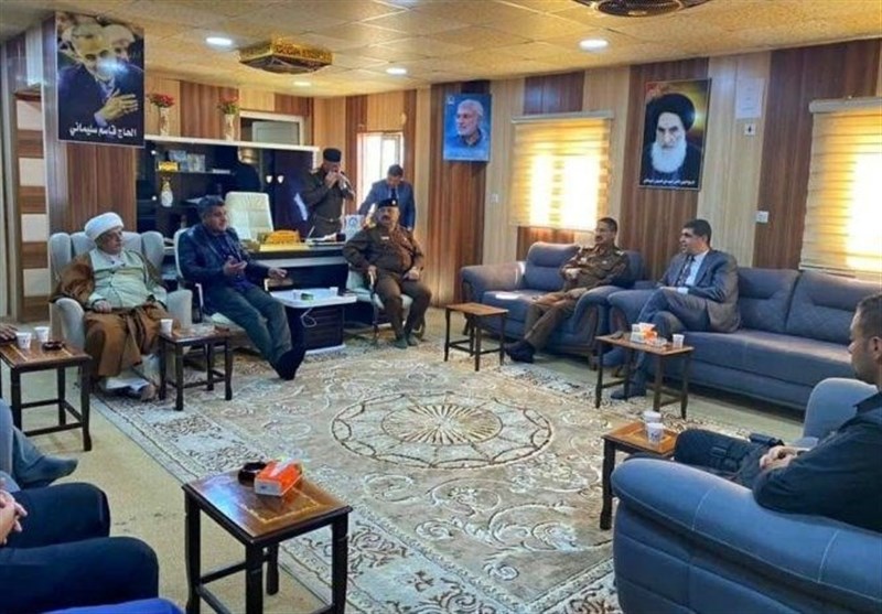 عراق | برگزاری نشست مهم در مقر حشد شعبی در صلاح الدین