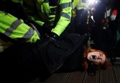 درگیری پلیس لندن با معترضان به قتل زن جوان
