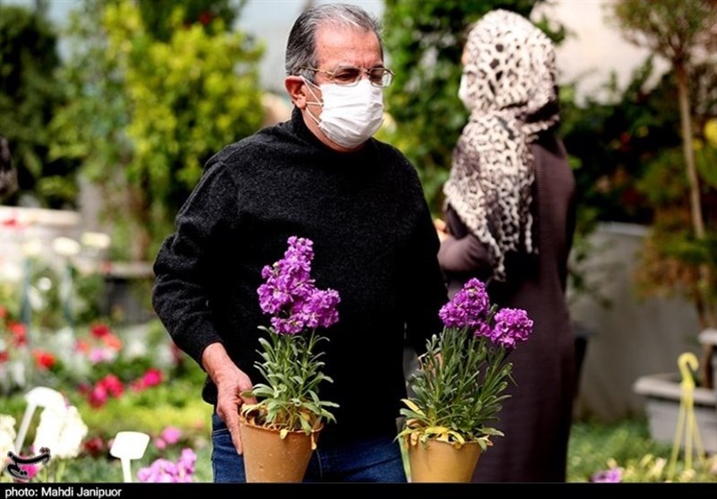 روایت تصویری تسنیم از بازار گل و گیاه اصفهان در آخرین روزهای سال