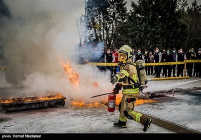 اولین دوره رقابتهای مهارتی - عملیاتی آتشنشانان تهران