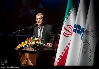 سخنرانی عباس عظیمی رئیس برج آزادی در مراسم افتتاح بزرگترین موزه عکاسی ایران
