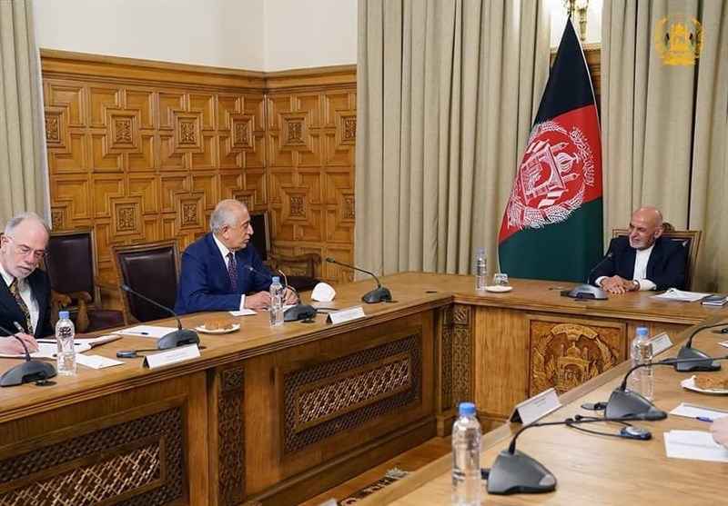 دومین دیدار خلیلزاد با سران افغانستان پس از ارائه طرح دولت انتقالی