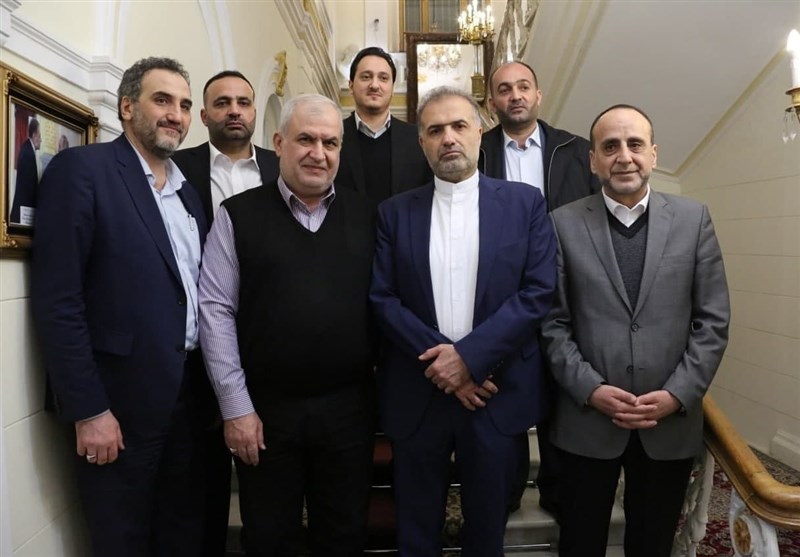 دیدار هیات پارلمانی حزب الله لبنان با سفیر ایران در مسکو