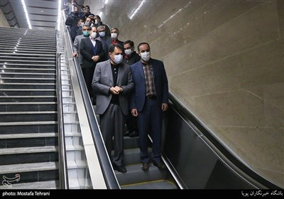 افتتاح ایستگاه مترو شهید اشرفی اصفهانی