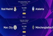 لیگ قهرمانان اروپا| اعلام ترکیب اصلی تیم‌های رئال مادرید و آتالانتا/ نیمکت‌نشینی ژسوس و آگوئرو برای مصاف با مونشن‌گلادباخ