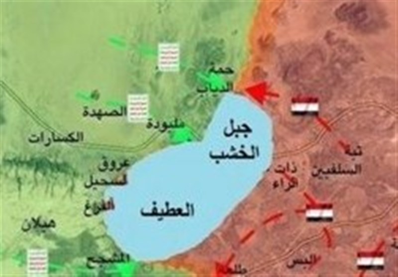 تسلط ارتش یمن بر منطقه مهم «العَطِيْف» در غرب مأرب/ درگیری در «إيْدَاتْ الراء»، «المَشْجَح» و «جبل البَلَق»